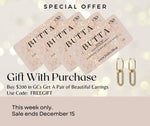 Gift With Purchase of $200 in GCs - Free Earrings with $200 in Gift Card (Expires 12/15/2023) / Add Earrings to Order & Select Color