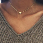 Gentle Soul - Petite Heart Pendant Necklace