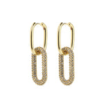 Britany Link with Drop Crystal Pave Earrings - Free with $200 in Gift Cards (until 12/15)