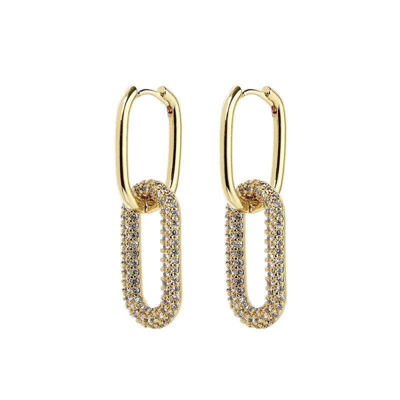 Britany Link with Drop Crystal Pave Earrings - Free with $200 in Gift Cards (until 12/15)