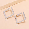 Square Geometric Earrings