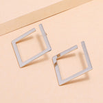 Square Geometric Earrings